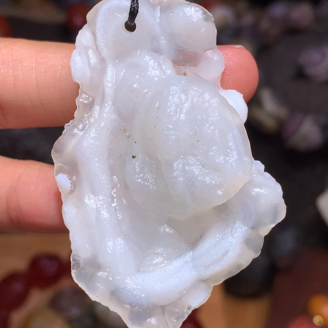 未镶嵌玛瑙/玉髓珠宝半成品
