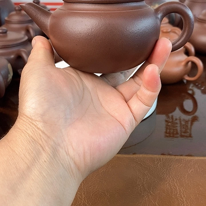 *****茶壶紫砂龙血砂大亨上腰线190cc