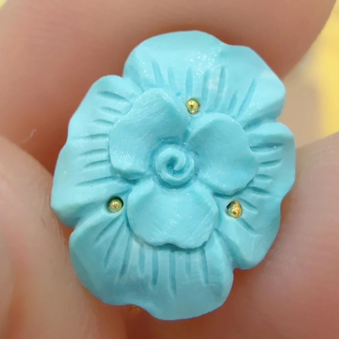 绿松石未镶嵌珠宝奇石