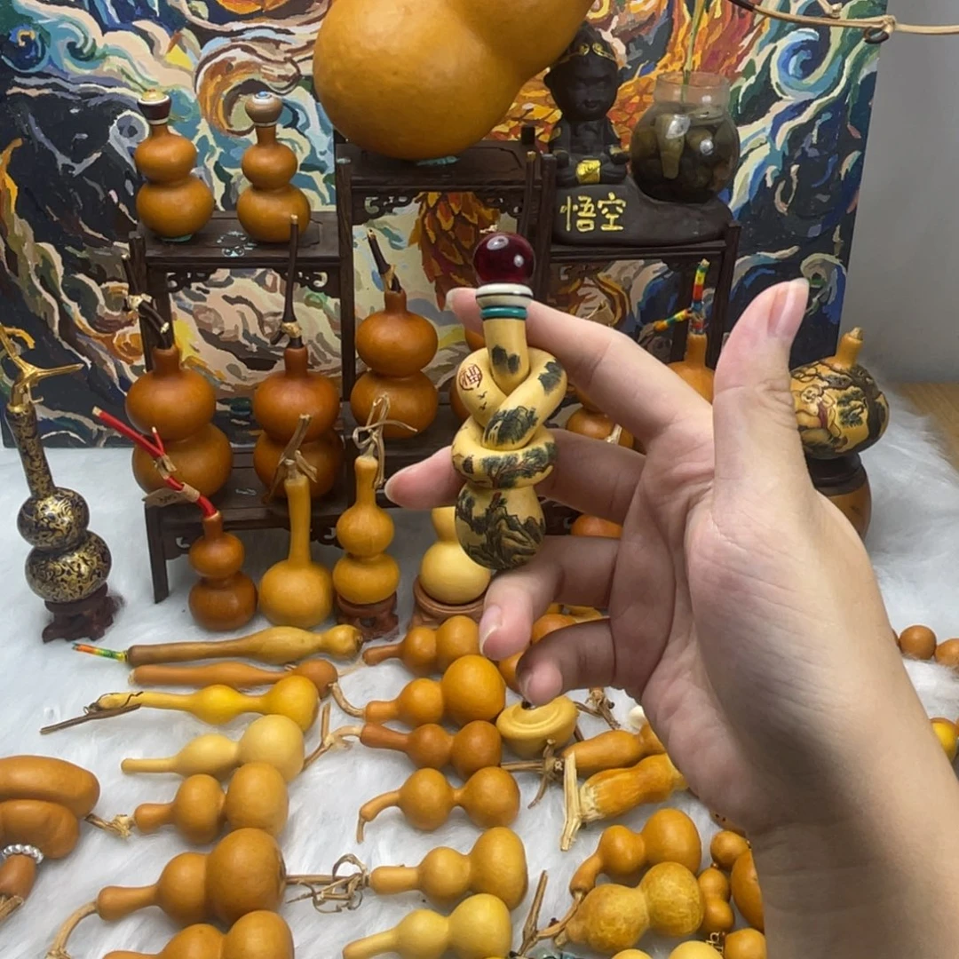 红***芦手把针刺镶口扣子