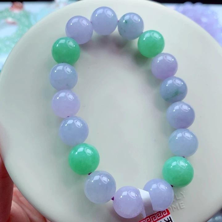 翡翠未镶嵌手链卡11.5