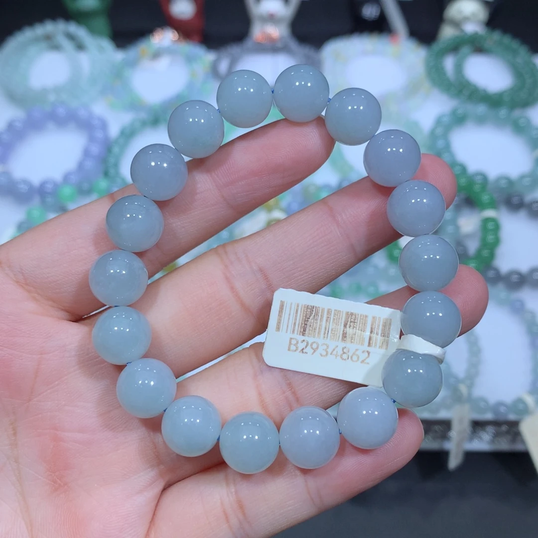 翡翠未镶嵌手串天然
