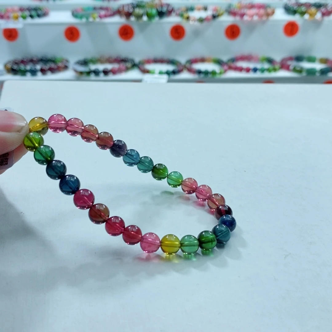 碧玺手链未镶嵌G***李碧玺