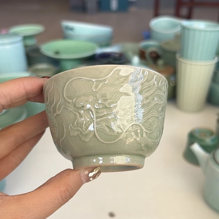 小米茶器龙泉青瓷