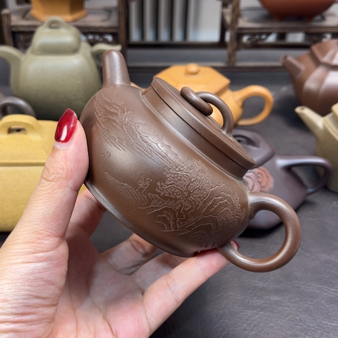 茶壶紫砂滴滴答答滴滴答答