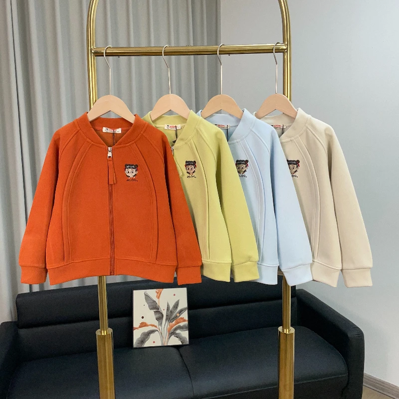 2025新款正品国潮哪吒刺绣春秋款儿童防风外套N06-NZ03