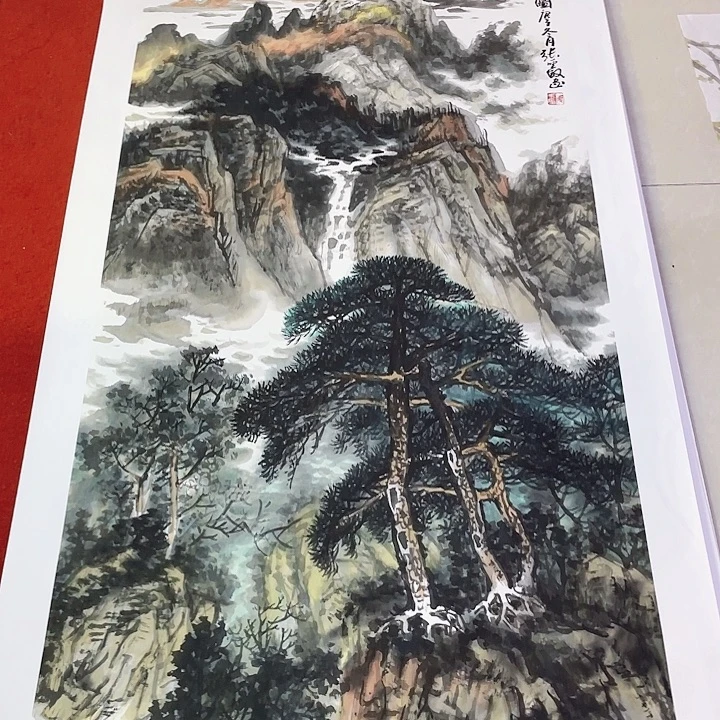 国画张圣敏先生纯手绘作品