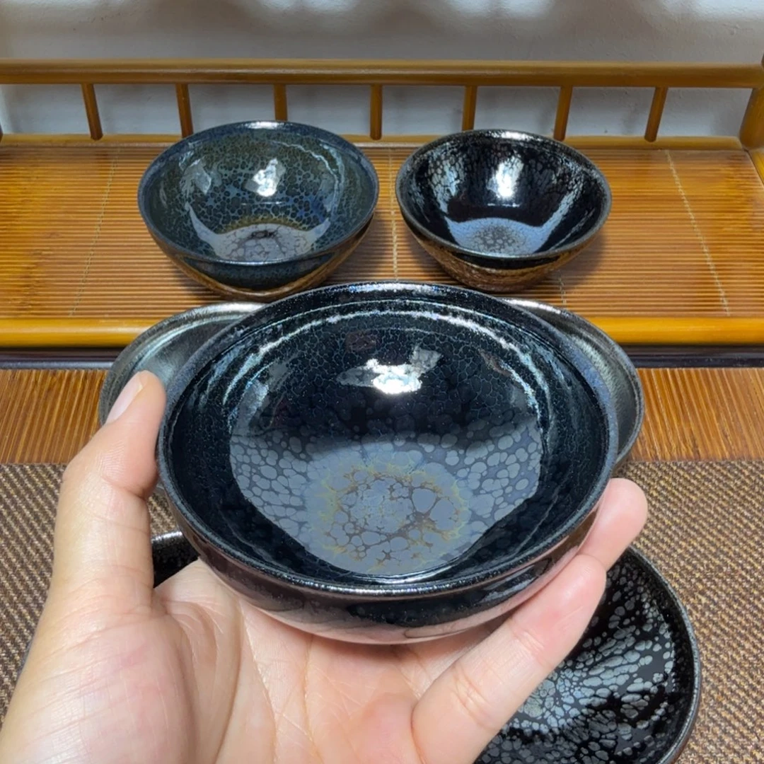 茶盏建盏手工制作主人杯茶杯