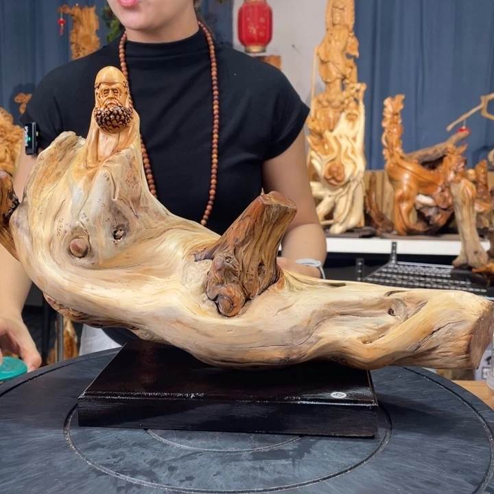 柏木（崖柏）随型摆件