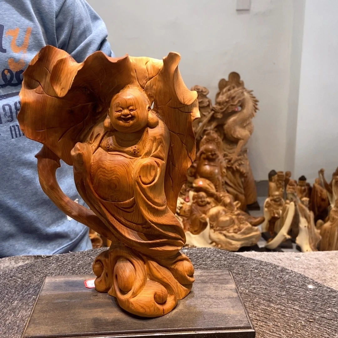 柏木（崖柏）太行崖柏根雕摆件