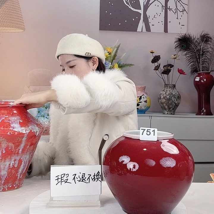 摆件微瑕751 景德镇陶瓷艺术精品