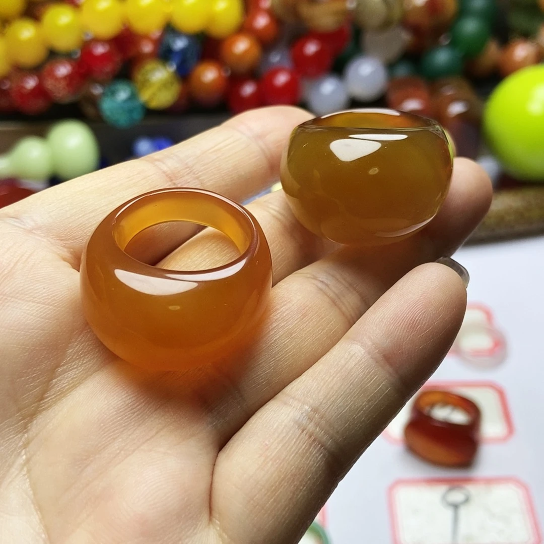 天***眼玛瑙/玉髓未镶嵌手链