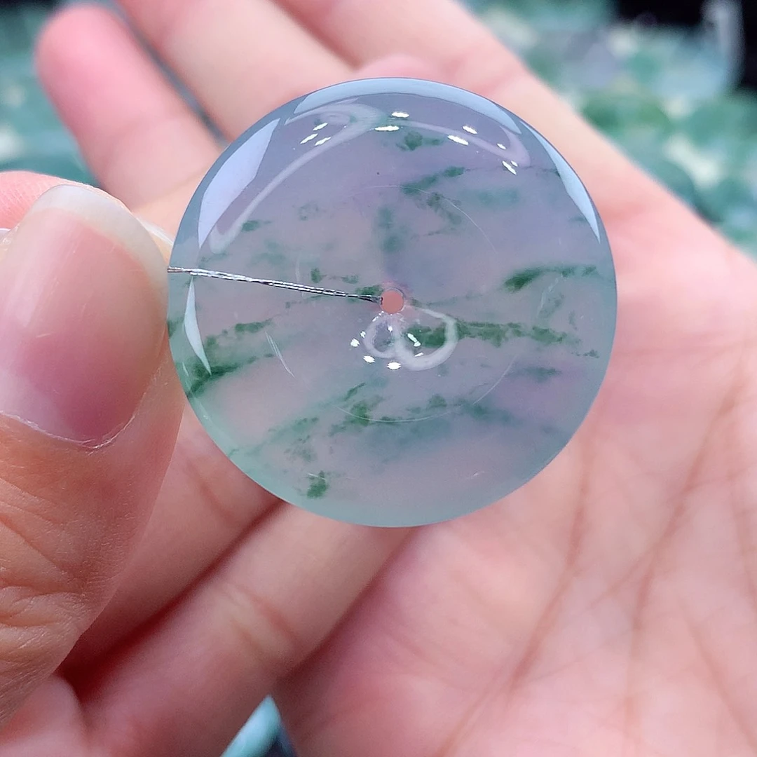 颈饰未镶嵌翡翠编号51尺寸31-5.5