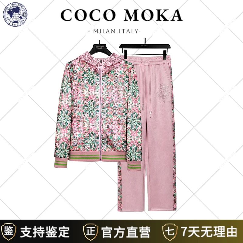 2025秋冬季新款长袖运动休闲套装女士时尚宽松潮流套装【TZ5844】
