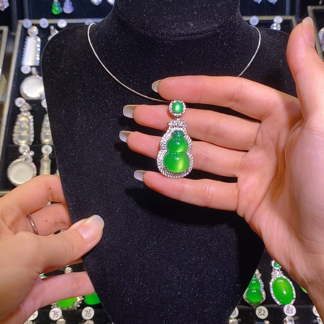 玛瑙/玉髓合金颈饰