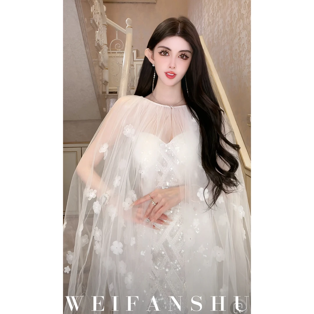 WEIFANSHU/魏凡舒【年末名利场】早春新款温柔仙女私定连衣裙礼裙