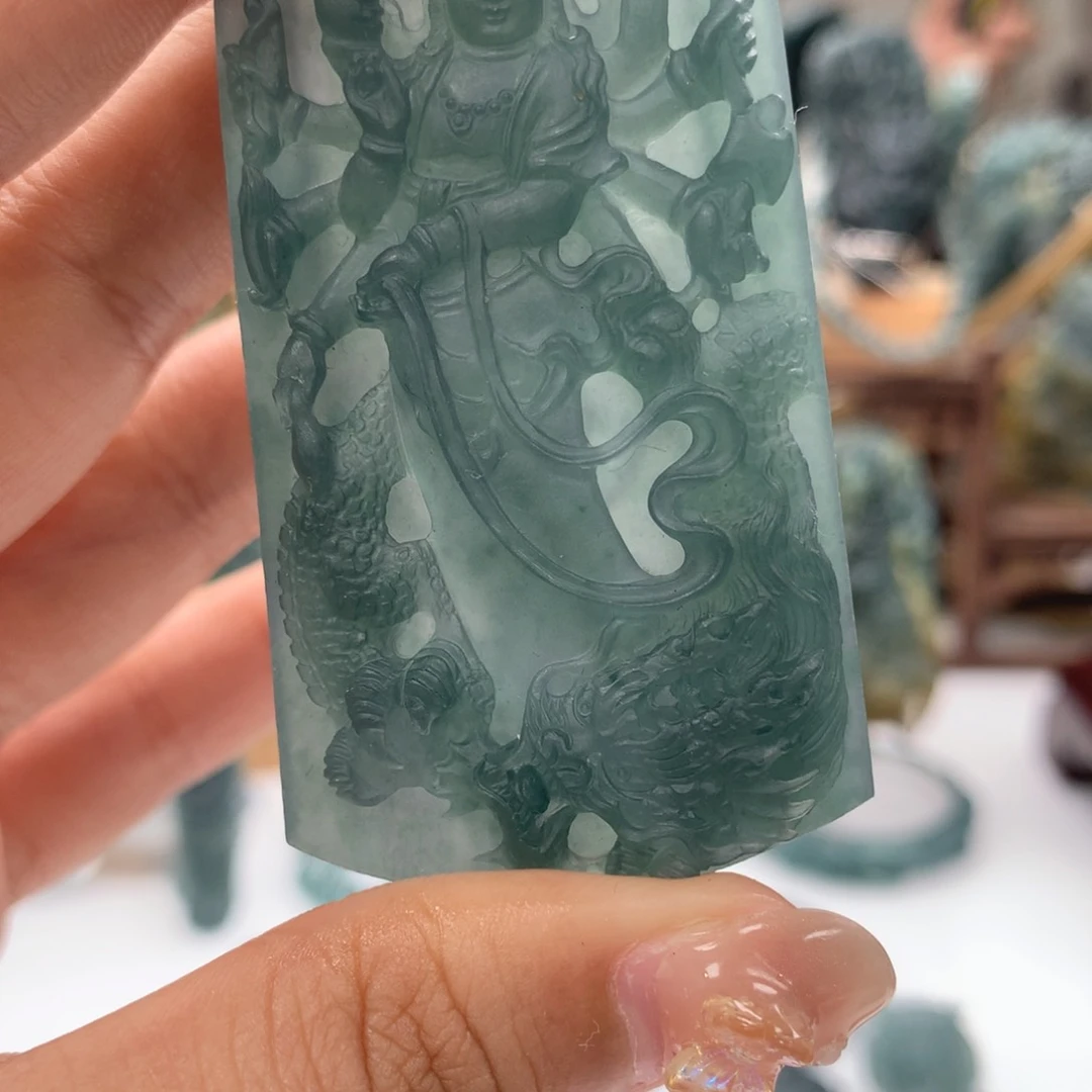 未镶嵌定制翡翠毛货不退不换