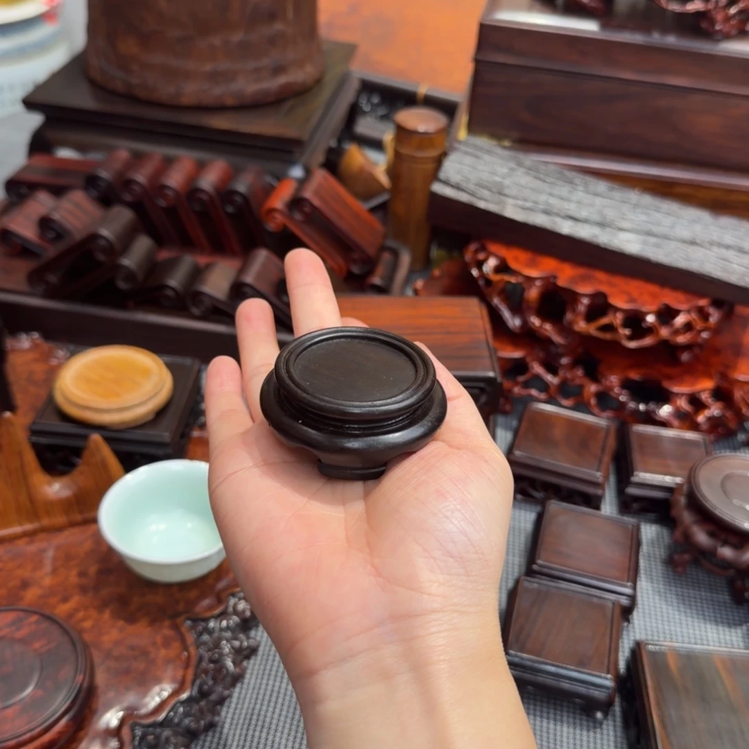 木大红酸枝交趾黄檀底座3.5