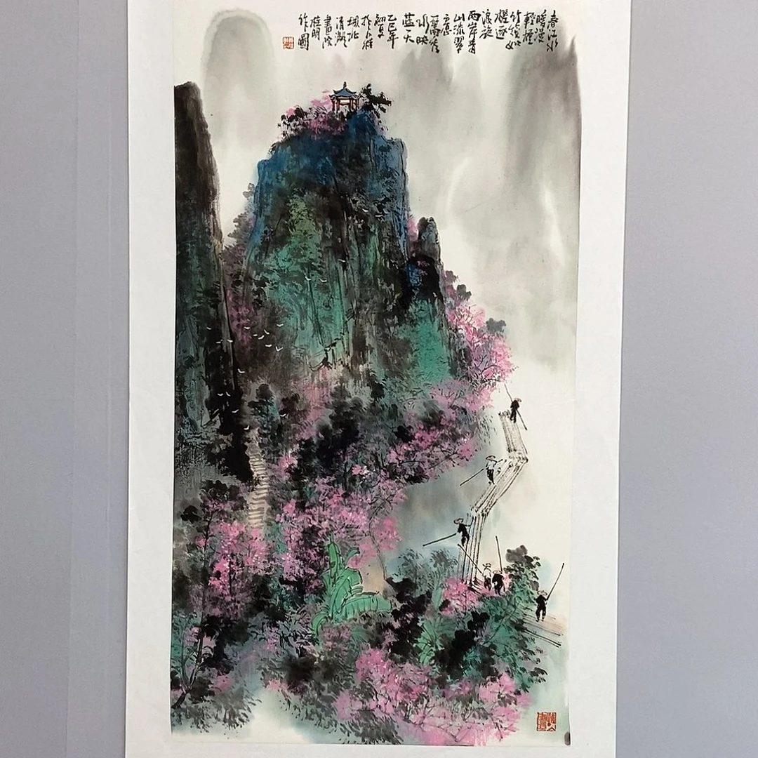 国画黄桂明三尺精品佳作