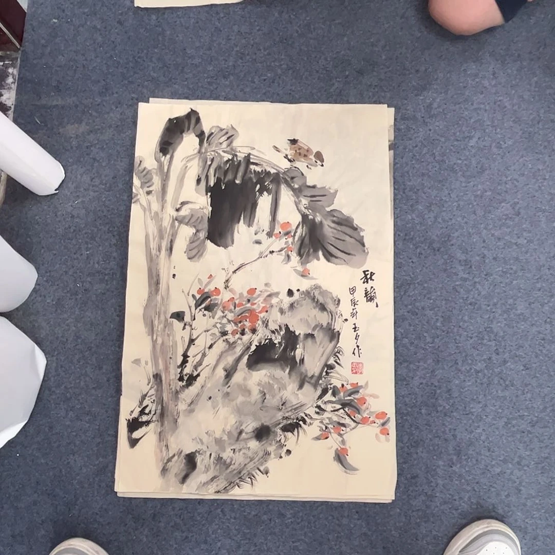 国画国画纯手绘作品