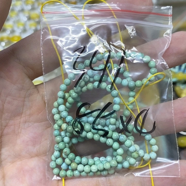 青***瓷未镶嵌蜜蜡裸石串