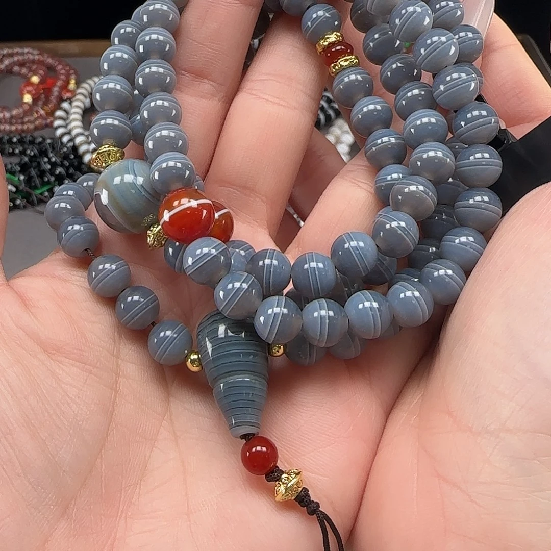 玛瑙/玉髓未镶嵌手串