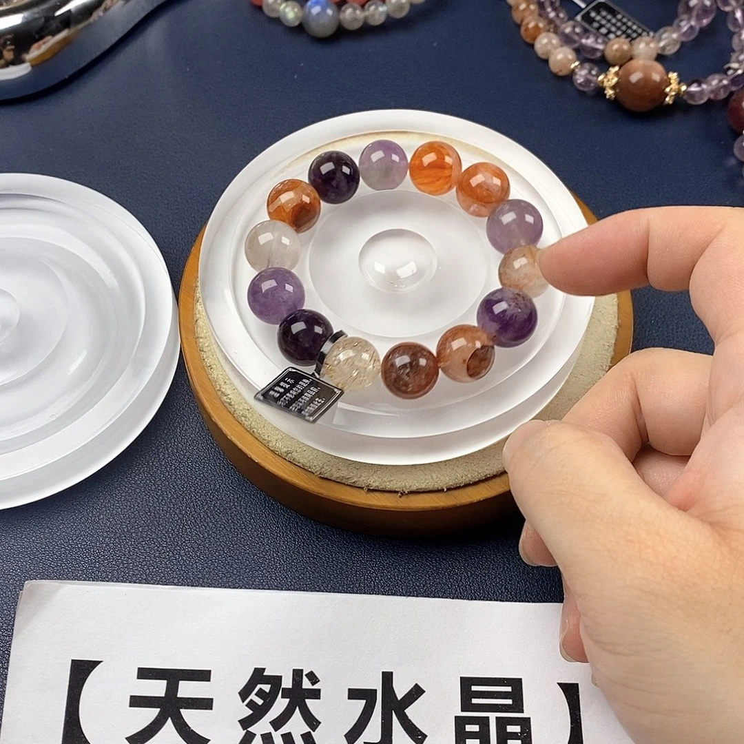 银S925镶嵌手链水晶