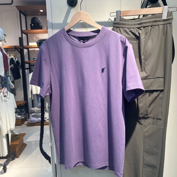 男款圆领保罗刺绣T恤