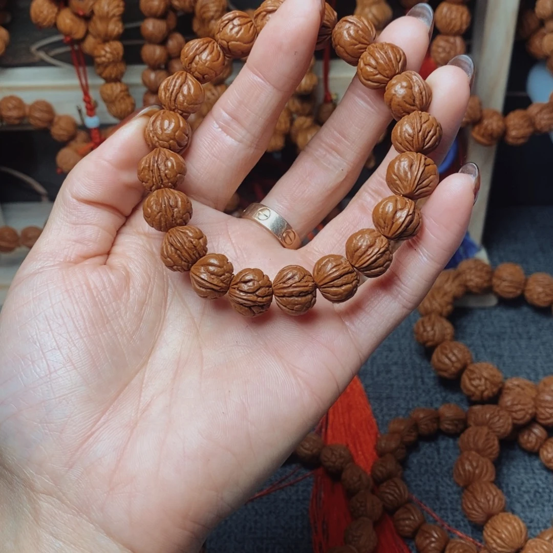 桃核吊坠龙纹桃枭