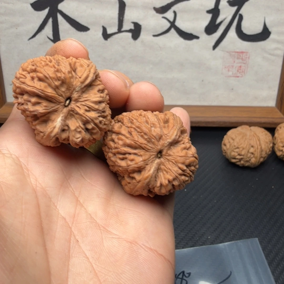A***浩吊坠文玩核桃货头大蒜头36 39