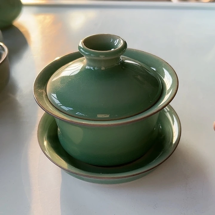 小米茶器龙泉青瓷
