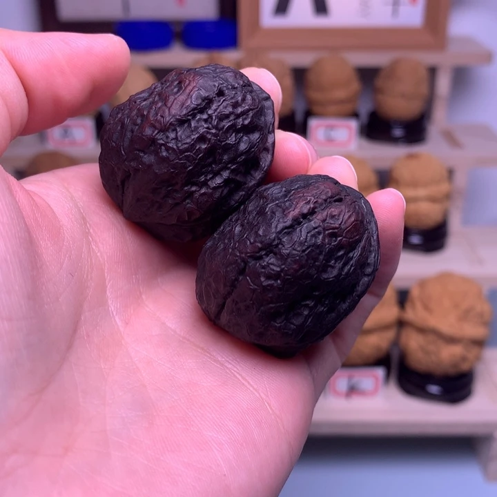 文玩核桃把件11地闷高背34尺