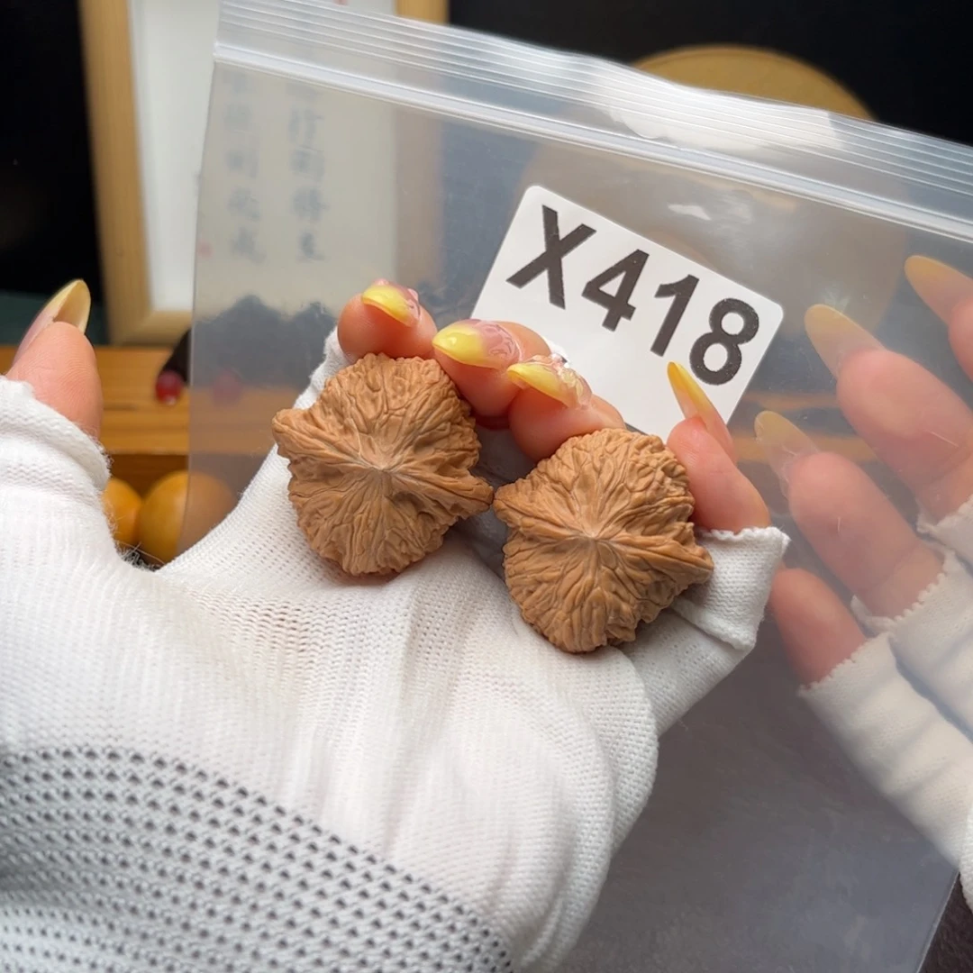 桃核把件35左右磨盘x418