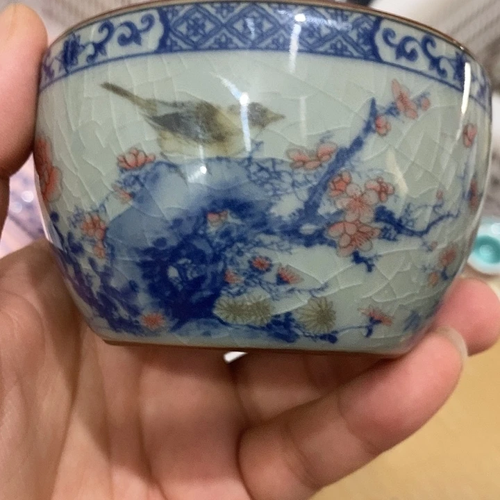 摆件景德镇陶瓷主人杯13445