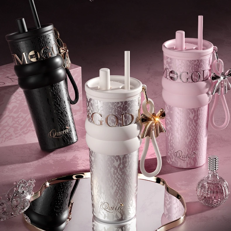 生日礼物送女生保冷杯保温杯吸管杯316不锈钢2025新款杯子咖啡杯