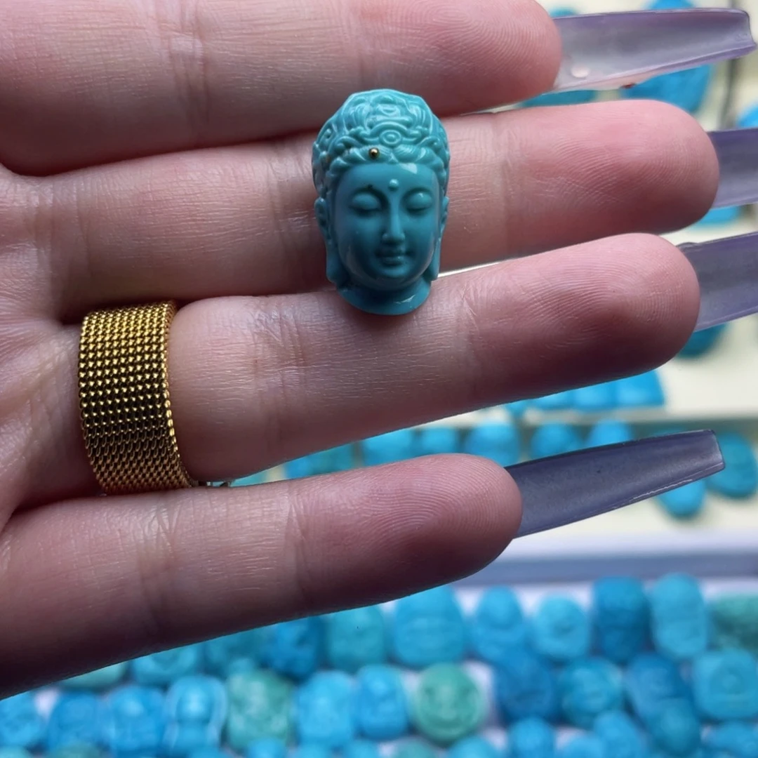 绿松石未镶嵌雕刻