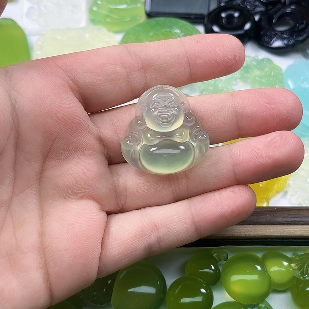 未镶嵌岫玉吊坠(不含链)