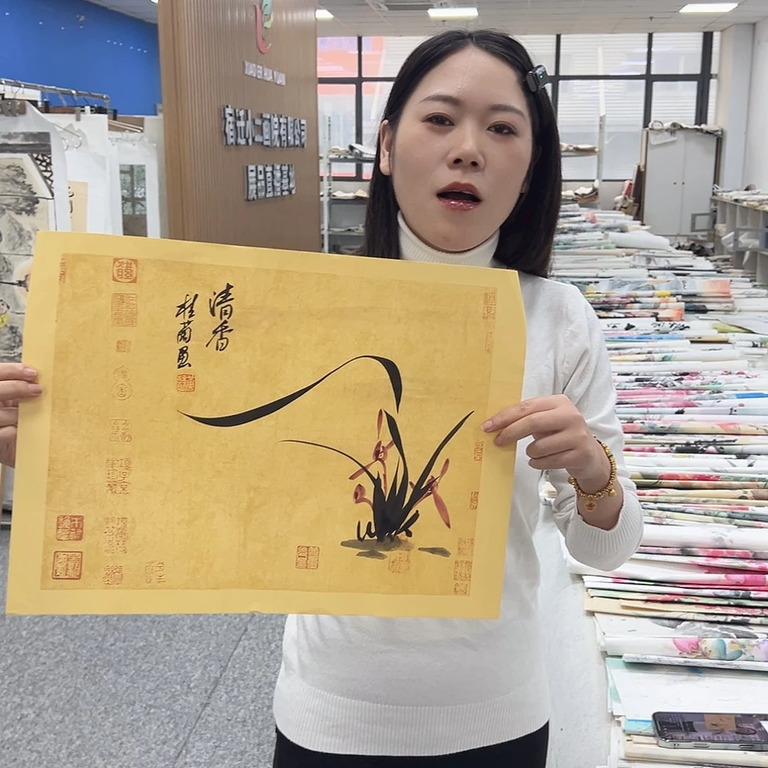 国画纯手绘字画作品欣赏