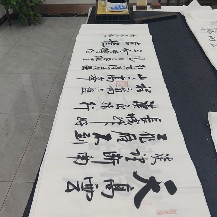 白武坤老师作品一副