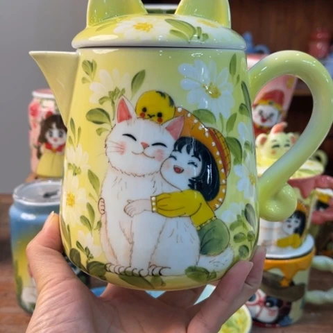 炉景德镇釉下手绘陶瓷