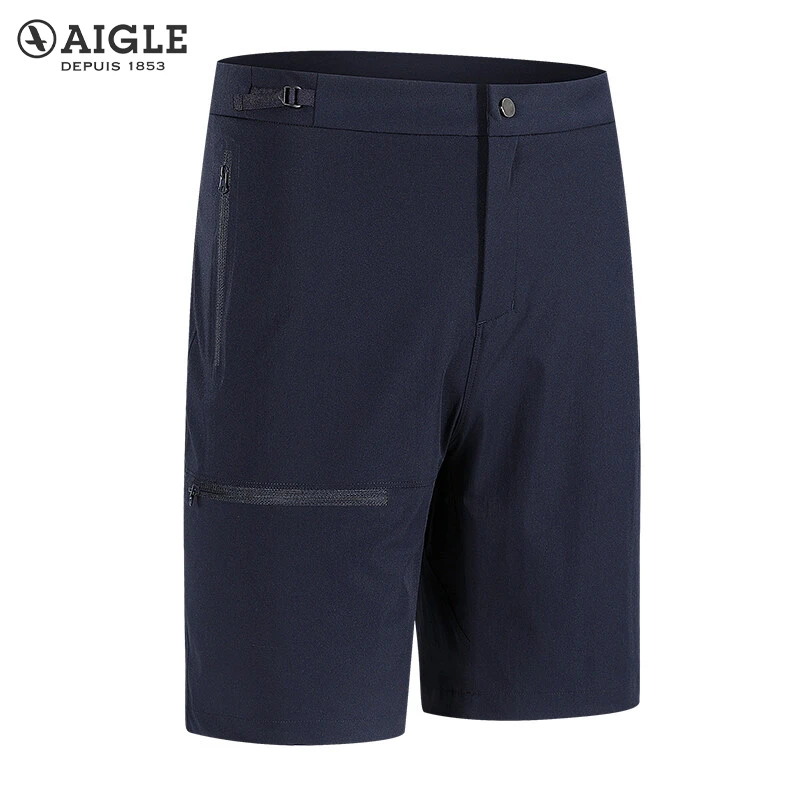 AIGLE/艾高夏季户外运动短裤男士速干防泼水舒适透气休闲工装短裤