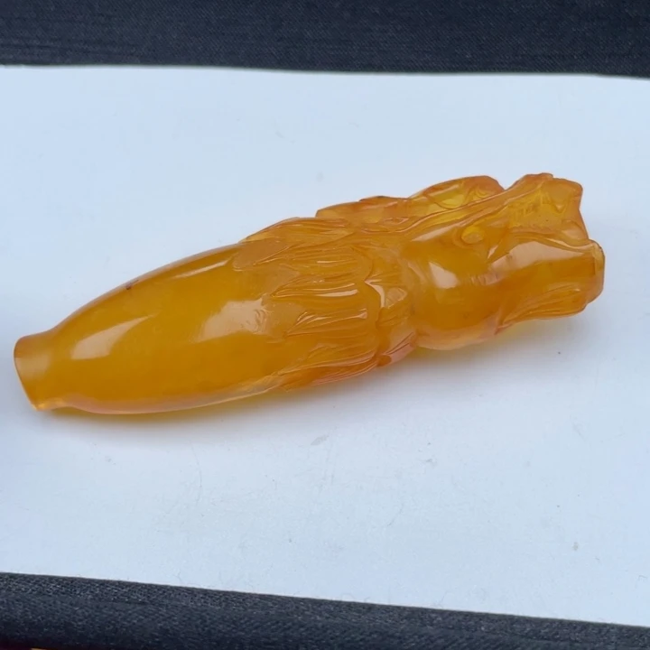裸石蜜蜡未镶嵌蜜蜡龙