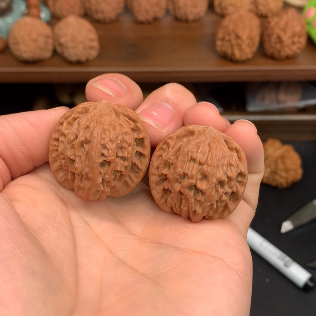 文玩核桃手串33磨盘