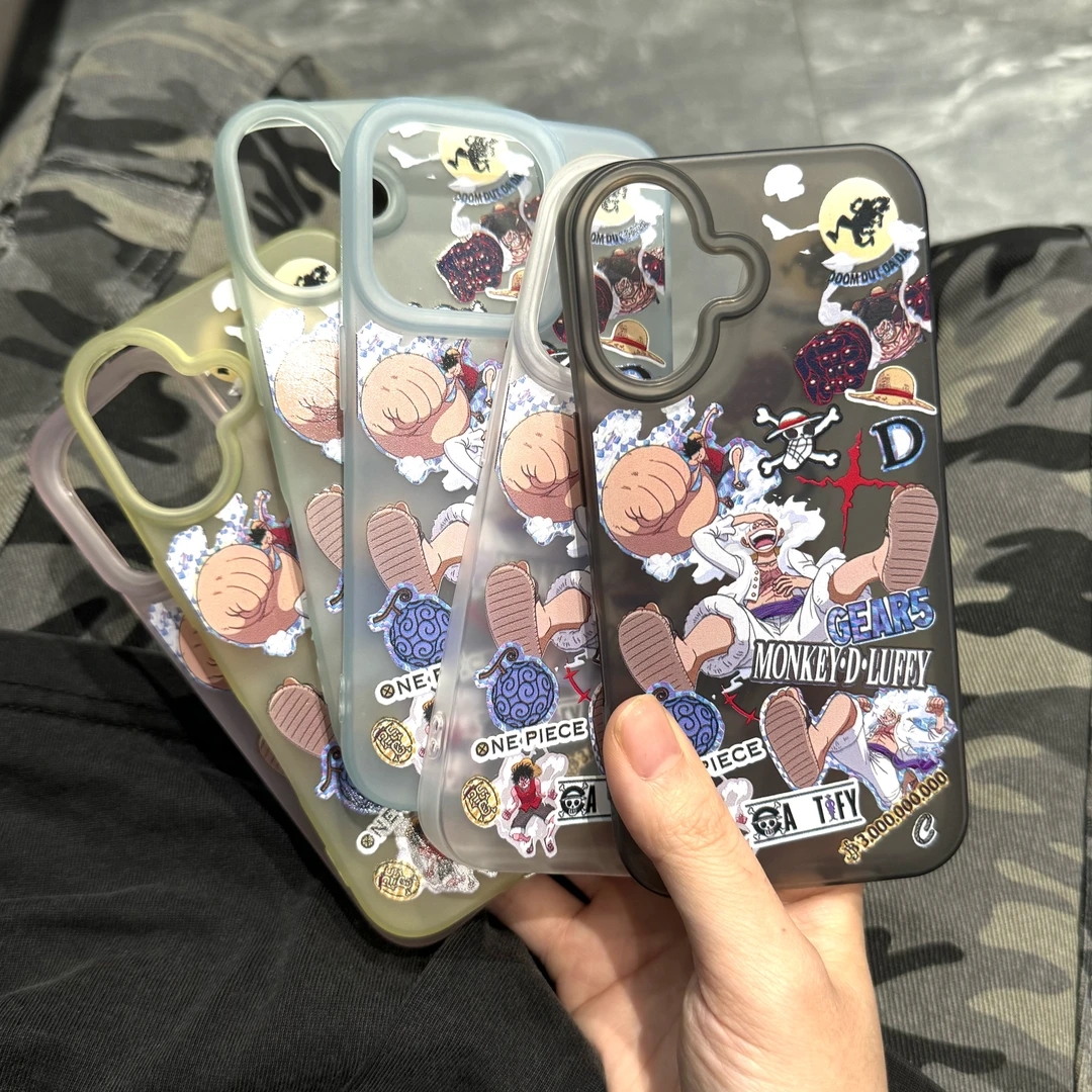 海贼王路飞25周年适用iPhone16手机壳14苹果15promax高级13简约12