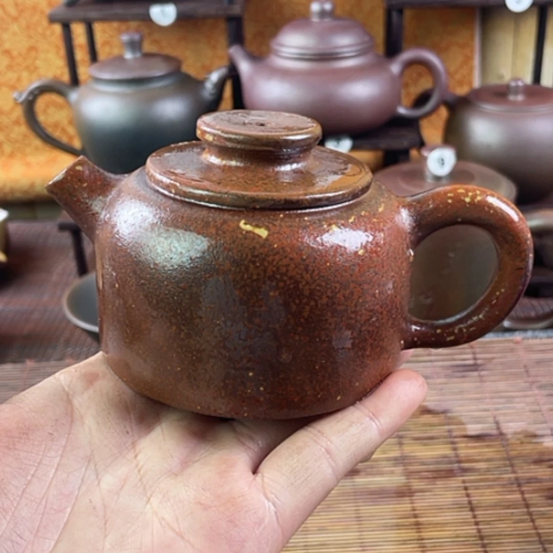【闪购商品】南**?柴烧茶壶200毫升左右瑕疵