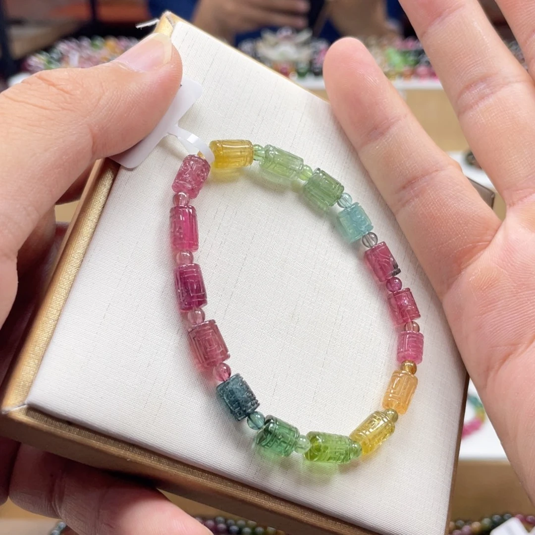 未镶嵌手串碧玺6mm.mmmmm