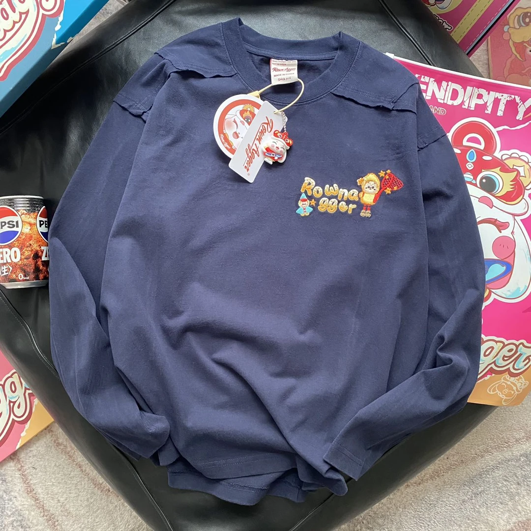 中古纸袋-童年纸飞机-纯棉百搭显瘦潮牌打底3023