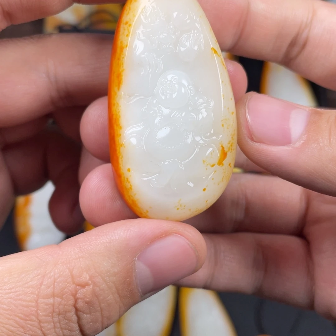 玉新疆观音挂件吊坠