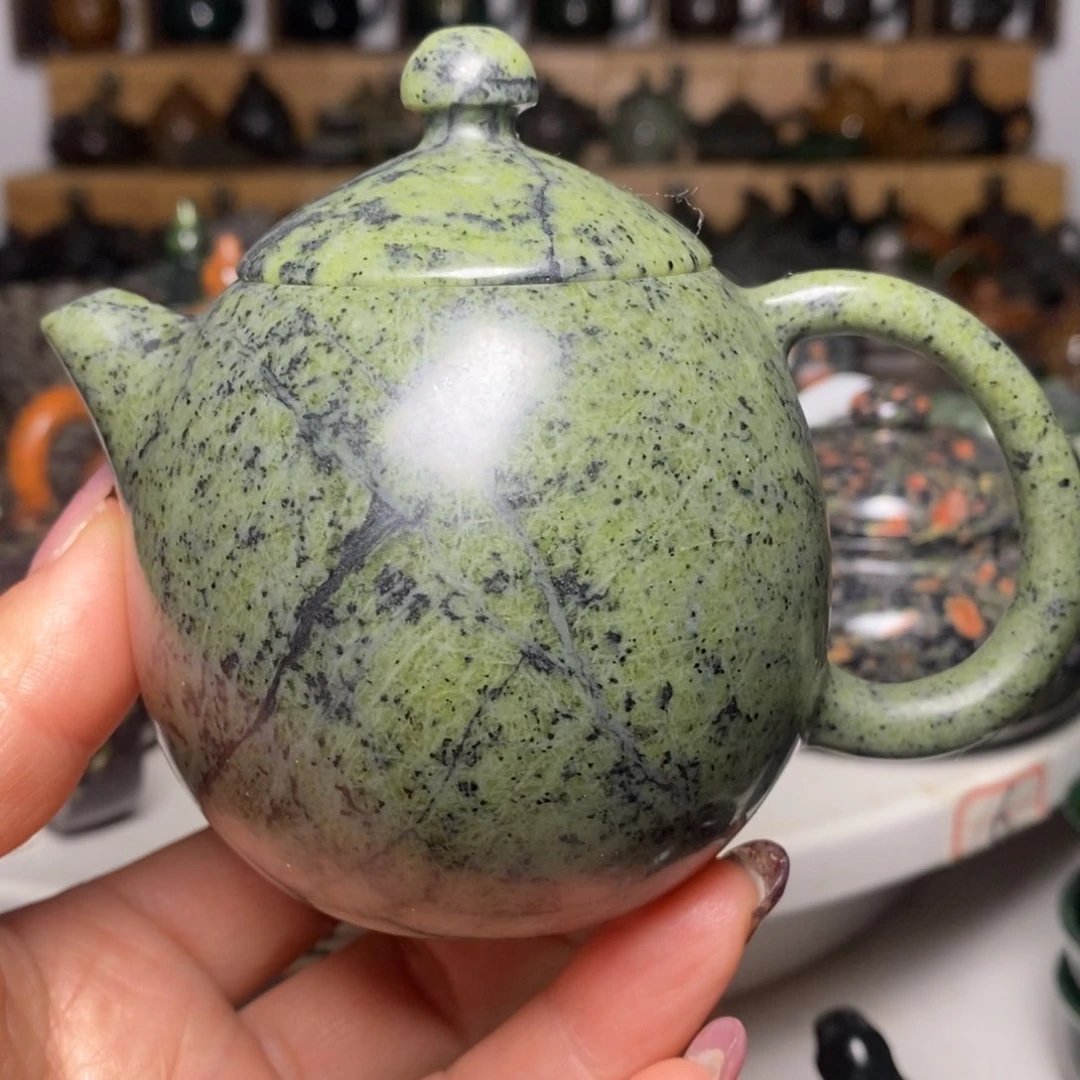 藏玉药王石福利款龙蛋壶210cc