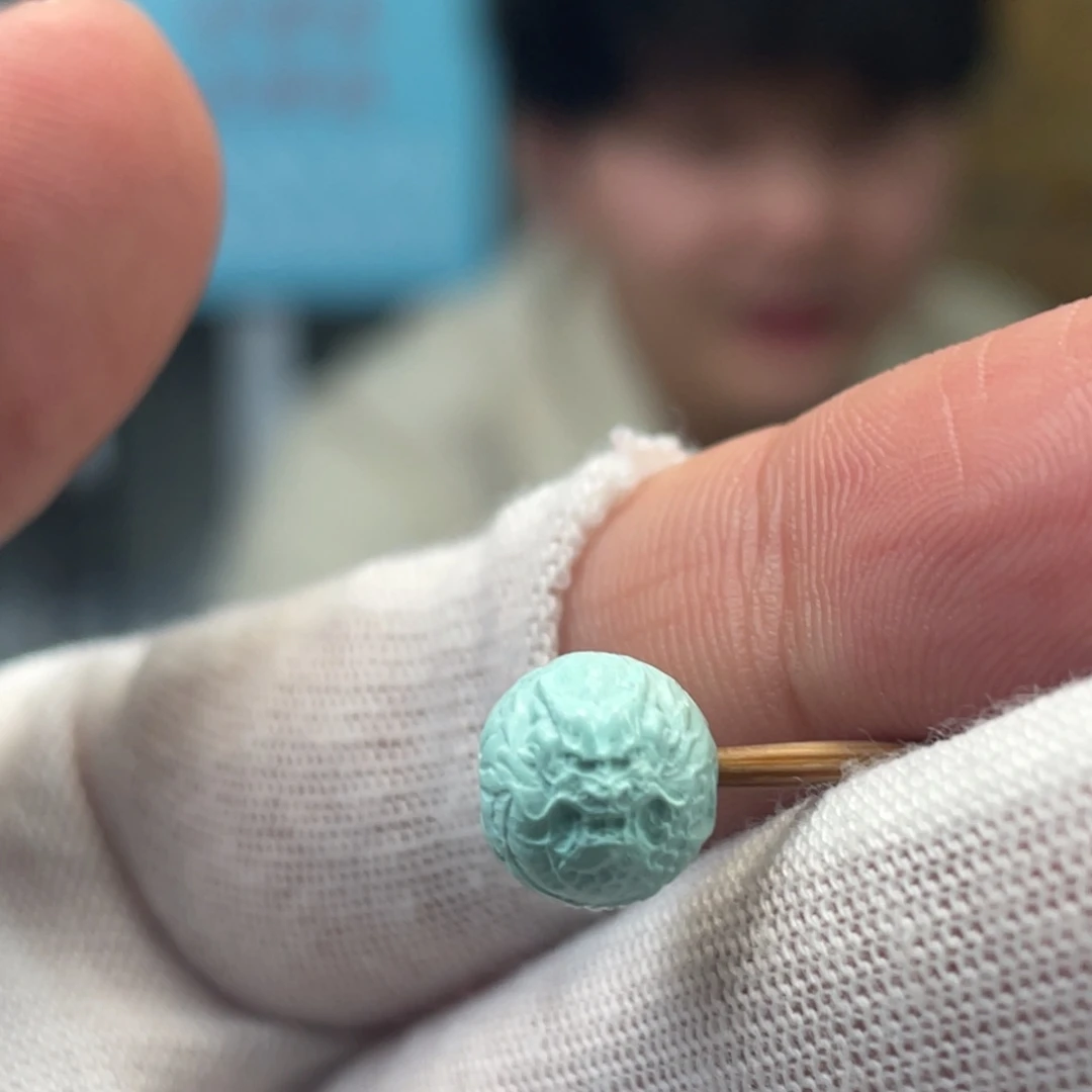 绿松石未镶嵌挂件